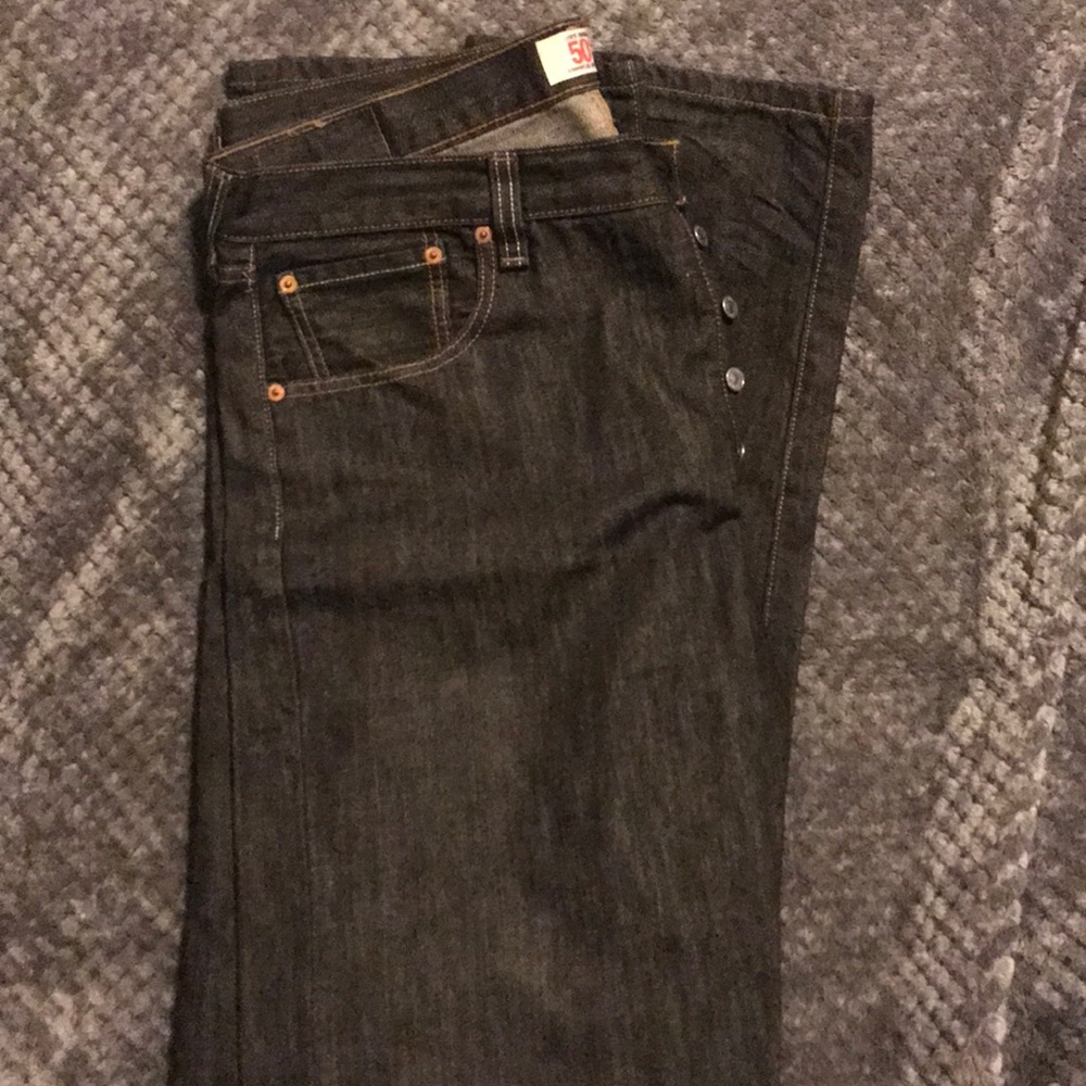Levis original 501 straight leg button-fly